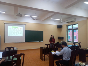 Khoa xây dựng Đảng tổ chức sinh hoạt chuyên môn tháng 6